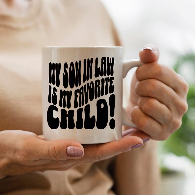 Caneca Meu Genro É Meu Filho Favorito  (Criador carregado)
