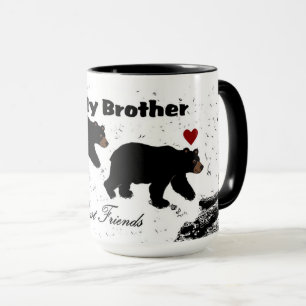 Caneca Meu Irmão Melhor Amigos Para Sempre