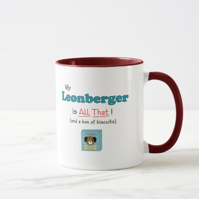 Caneca Meu Leonberger é todo o isso! (Direita)