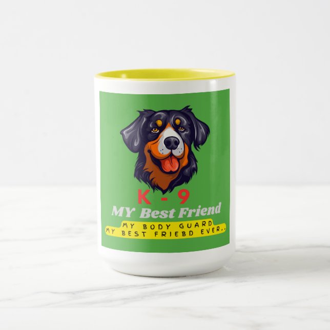 CANECA MEU MELHOR AMIGO, K-9 (Centro)