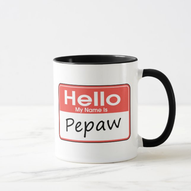 Caneca Meu nome é Pepaw (Direita)