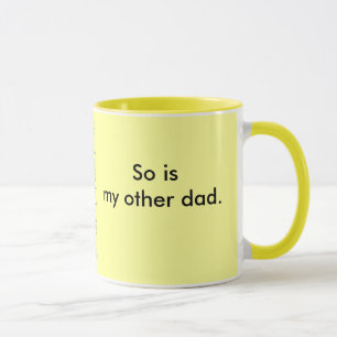 Caneca Meu pai é tão alegre