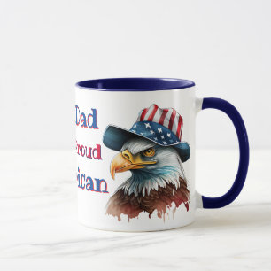 Caneca Meu Pai É Um Americano Orgulhoso