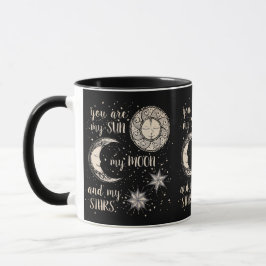 Caneca Meu Sol, Minha Lua, Minhas Estrelas