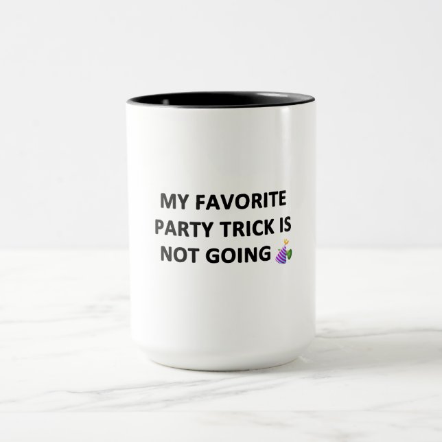 Caneca Meu Truque de Festa Favorito (Centro)