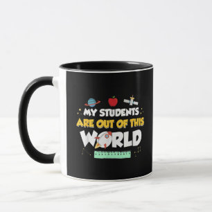 Caneca Meus Estudantes Estão Fora Deste Professor Espacia
