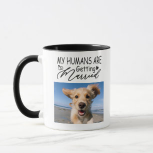 Caneca Meus Humanos Estão Se Casando Foto Personalizada d