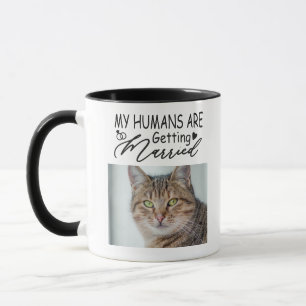 Caneca Meus Humanos Estão Se Casando Foto Personalizada d