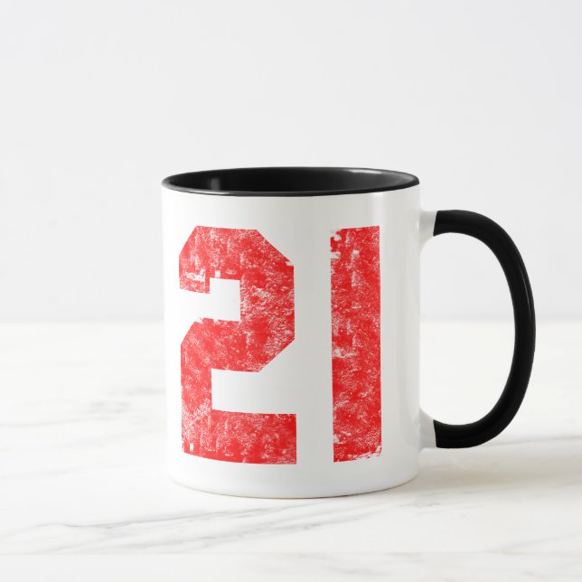 Caneca Meus presentes de aniversário de 21 anos (Direita)