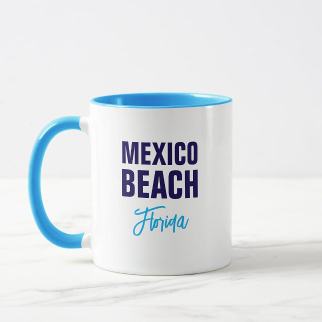 Caneca Mexico Beach Florida Coffee Mug (Esquerda)