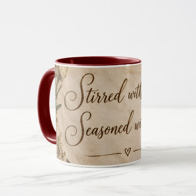 Caneca Mexido Com Amor (Frente Esquerda)