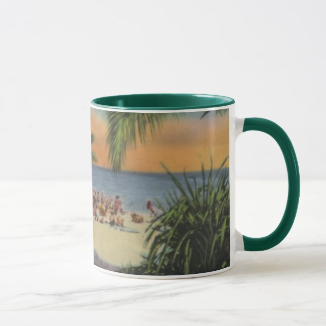 caneca MIAMI BEACH SCENE (Direita)