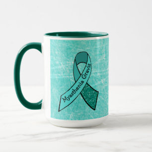 Caneca Miastenia Gravis Nunca Desiste Da Esperança MUG