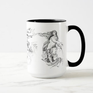 Caneca Michelangelo Titian e Raphael (15oz)