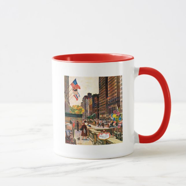 Caneca Michigan Avenue, Chicago, por John Falter (Direita)