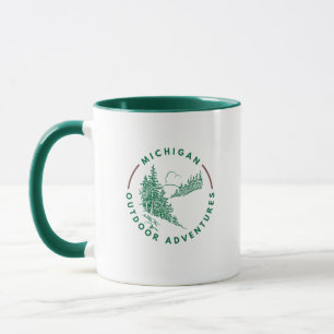 Caneca Michigan Outdoor Adventures Coffee Mug