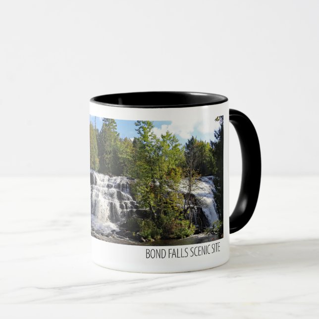 Caneca Michigan Parks Centennial - Bond Falls (Frente Esquerda)