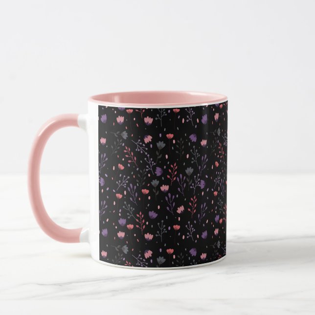 Caneca Midnight Bloom (Esquerda)