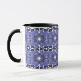 Caneca Midnight Indigo Kaleidoscope 