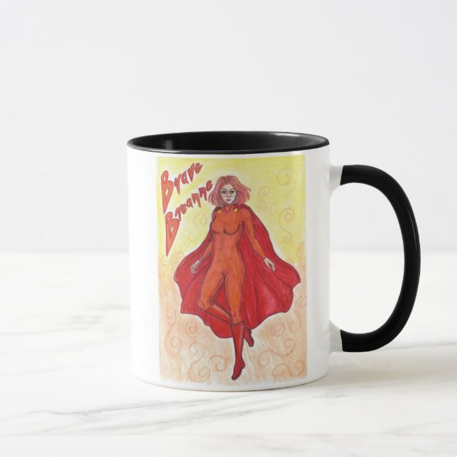 Caneca Mighty Meaghan e Brave Breanne. (Direita)