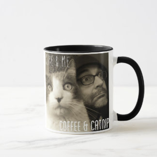 Caneca Mike & mim café & Catnip/canções para Napping