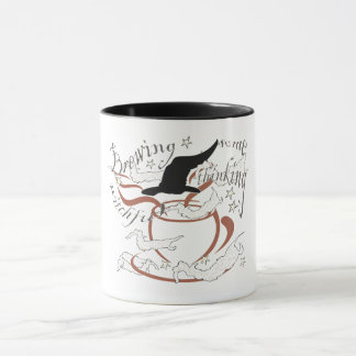Caneca Mikitiez halloween espresso bruxa cafeteria