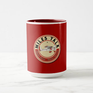 Caneca MilesTalk Mug em Vermelho