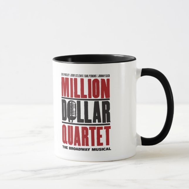 Caneca Milhão logotipos do quarteto do dólar (Direita)