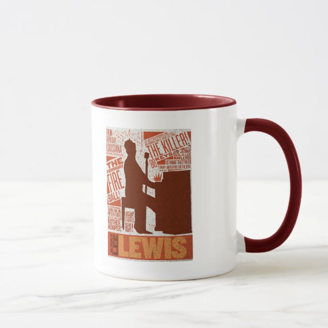 Caneca Milhão tipos de Lewis do quarteto do dólar (Direita)