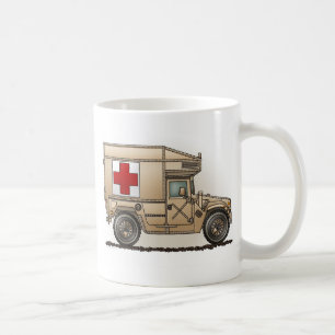 Caneca militar da ambulância de Hummer