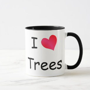 Caneca Mim árvores de amor