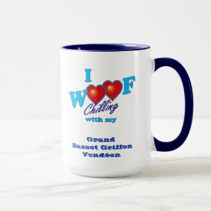 Caneca Mim Basset grande Griffon Vendeen do Woof