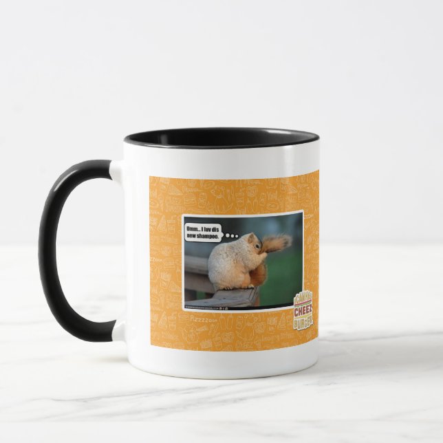 Caneca Mim champô novo do dis do luv (Esquerda)
