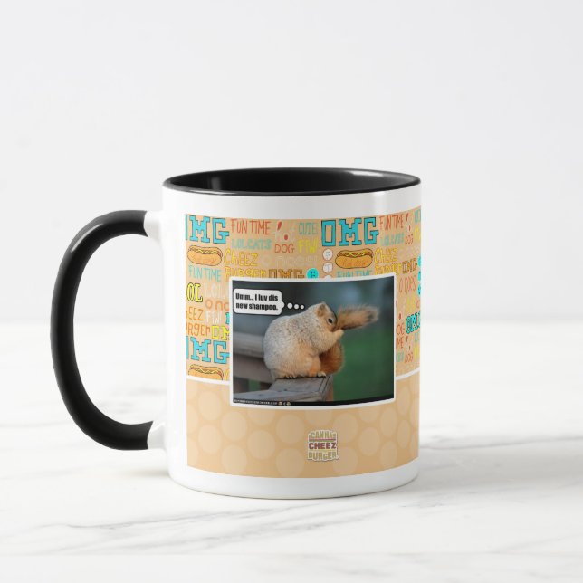 Caneca Mim champô novo do dis do luv (Esquerda)