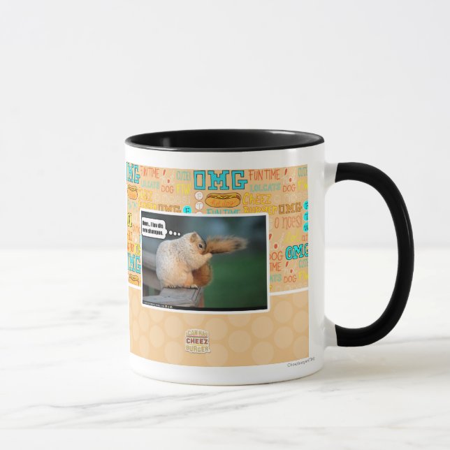 Caneca Mim champô novo do dis do luv (Direita)