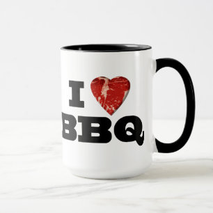 Caneca Mim CHURRASCO do coração, churrasco engraçado d