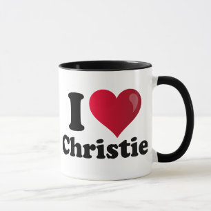 Caneca Mim coração Chris Christie
