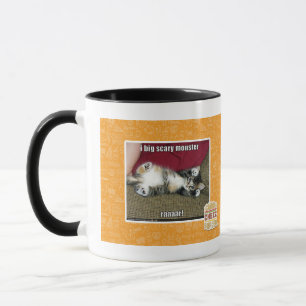 Caneca Mim monstro assustador grande