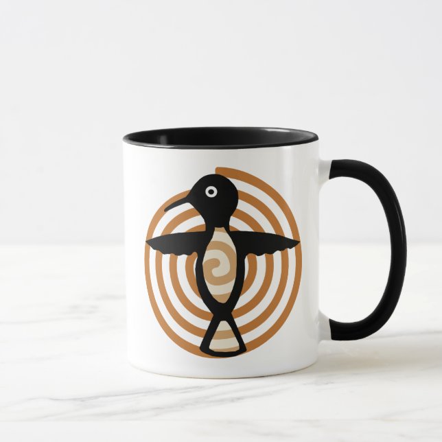 Caneca Mimbres Bird Mug (Direita)