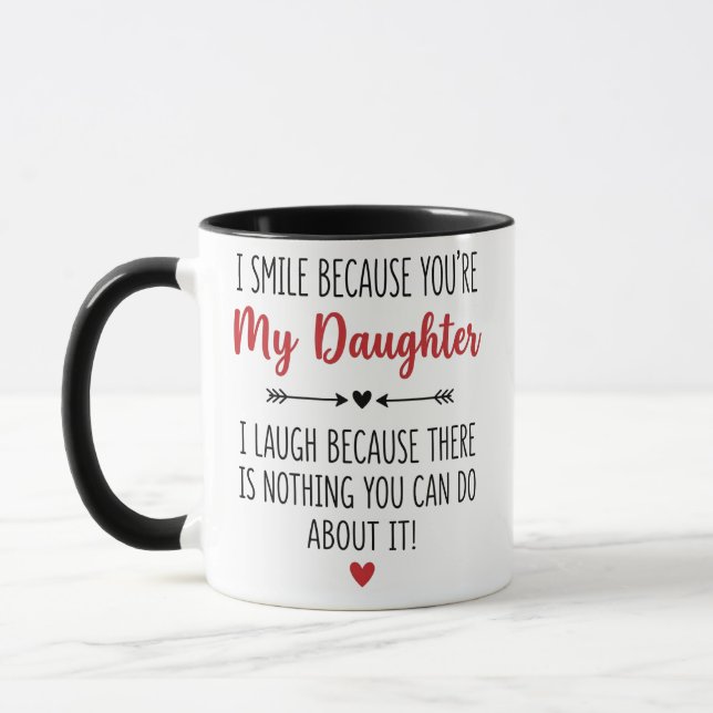 Caneca Minha Filha | Presente Divertido e Comovent (Esquerda)