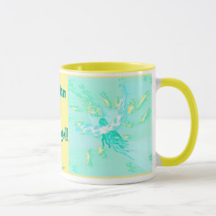 CANECA MINHA MAMÃ É UM ANJO