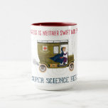 Caneca Minha Mug de Café da Super Science - Progresso<br><div class="desc">O progresso não é rápido nem fácil! Mas uma xícara de café e o poder da persistência podem fazer o truque!</div>