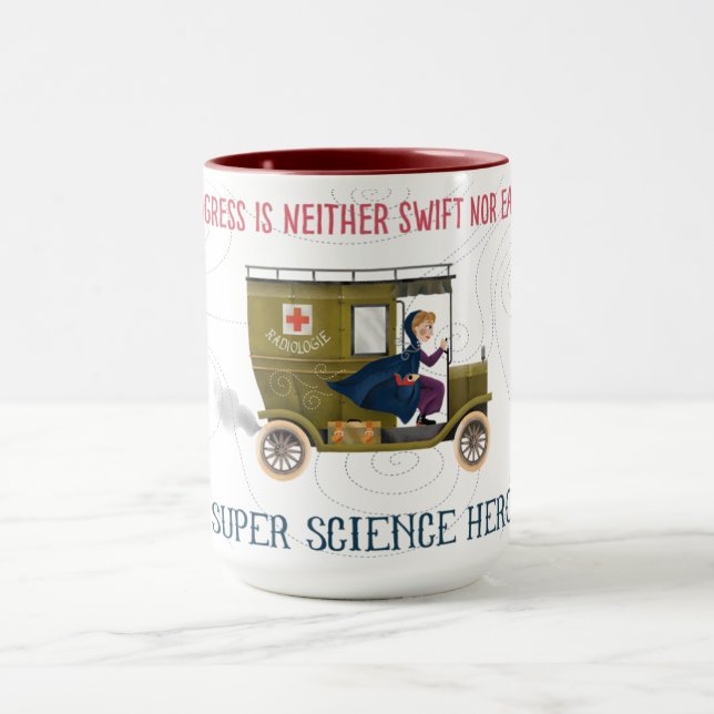Caneca Minha Mug de Café da Super Science - Progresso (Centro)