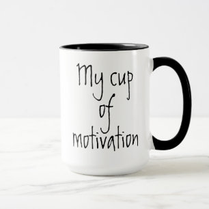 Caneca Minha taça de café de motivação