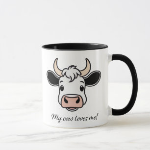 Caneca Minha Vaca Me Ama