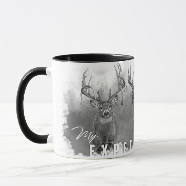Caneca Minhas Expectativas de Whitetail Deer Mug (Esquerda)