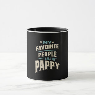 Caneca Minhas Pessoas Favoritas Me Chamam De Pappy - Pai 