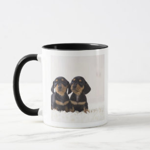 Caneca Mini assento do Dachshund dois