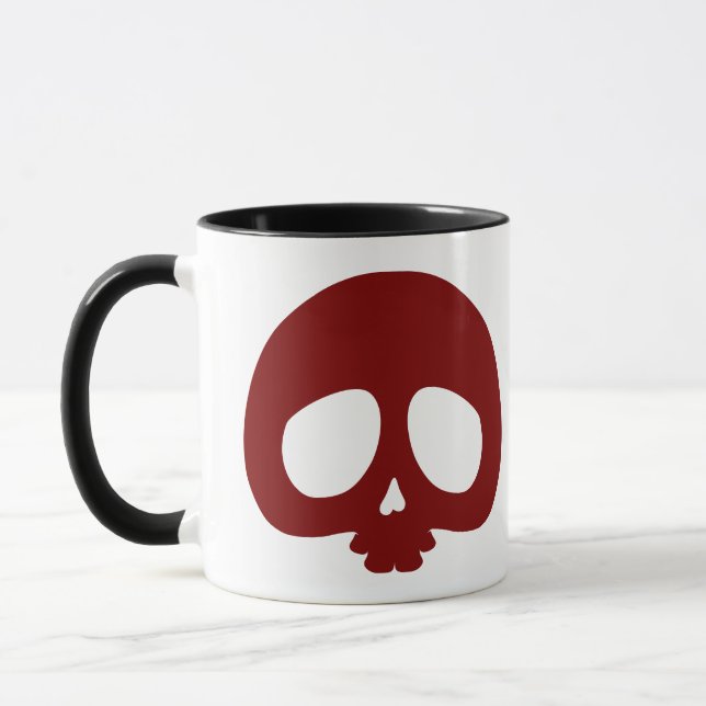 Caneca Mini Crânio Personalizável (Esquerda)