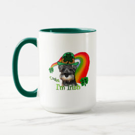 Caneca Miniatura Schnauzer St Patricks